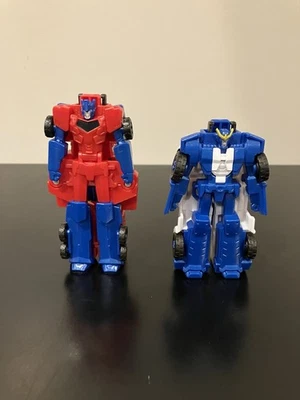 Transformers Combiner Force Primestrong & Sideswipe/Bumblebee Robots Disguise  - Image 1 of 2
