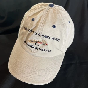 The Way To A Mans Heart Is Through His Fly Hat Khaki LURE Ramble House Creede CO - Picture 1 of 8