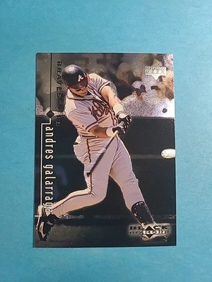Andres Galarraga 1999 Upper Deck Black Diamond Baseball Card # 7 I8415 - Image 1 of 2