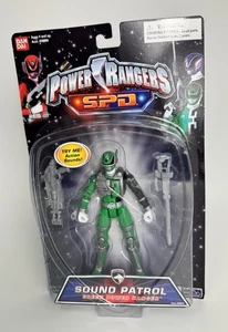 Power Rangers SPD 5" Sound Patrol Green Power Ranger nuevo sellado de fábrica 2004 - Imagen 1 de 5