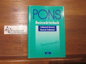 PONS Basiswörterbuch Italienisch-Deutsch, Deutsch-Italienisch. [bearb. von: Anna - Picture 1 of 1
