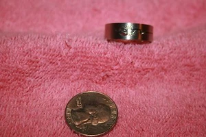 Skorpion Ringform aus silberfarbenem Metall geschliffen Größe 10 1/2  - Bild 1 von 4