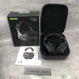 SHURE Premium Studio Headphones SRH1540 Black Cable Detachable Type JP SRH 1540 - Picture 1 of 12