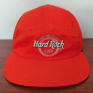 HARD ROCK CAFE Cancún 5 Panel Correa Retro Gorra Sombrero - Hombres Mujeres Unisex - Imagen 1 de 4