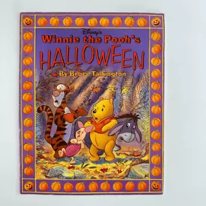 Disney Winnie the Pooh’s Halloween book by Bruce Talkington (Paperback) - Picture 1 of 11