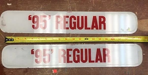 REGULAR  Service Station Gas Pump Sign - Gas & Oil - Picture 1 of 5