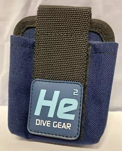 Helium Dive - Trim Weight Pouch 1.0 - 1000D Cordura Fabric, Navy, - NEW!! - Picture 1 of 5