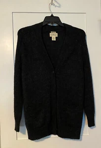 Denim & Supply By Ralph Lauren Womens Deep Purple V-Neck Cardigan Sweater M - Picture 1 of 3