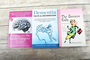 3 Dementia & Alzheimer books Dementia Facts & Information. The Banana Lady etc.  - Picture 1 of 6