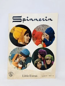 Vintage Spinnerin Little Extras Volume 198 Knitting Magazine - Picture 1 of 2