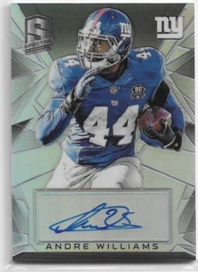 2015 Panini Spectra Signatures Andre Williams #S-ADW 76/99 Auto New York Giants - Bild 1 von 1