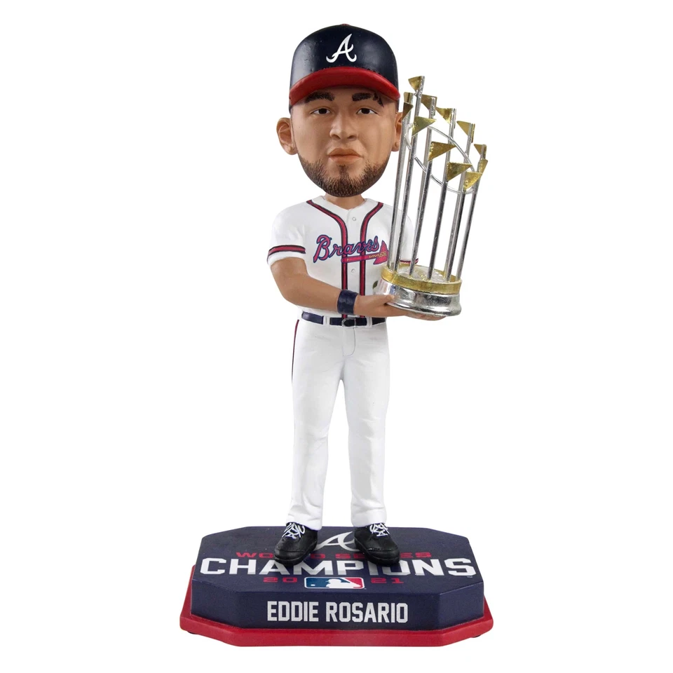 Eddie Rosario (Atlanta Braves) 2021 World Series Champions Bobblehead by FOCO