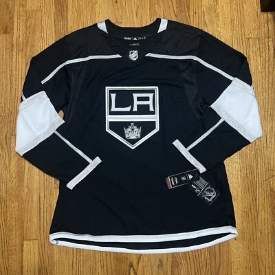 Camiseta Adidas NHL Los Angeles Kings Home Climalite Auténtica Pro Para Hombre Talla 52 L Foto 1 de 4