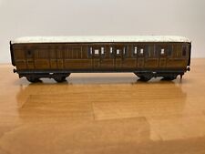 OO Gauge Railways Carriage Brake/3rd LNER Teak tinplate