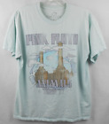 Goodie Two Sleeves Pink Floyd Animals Tour '77 Remake Blue Adult M/L T-Shirt