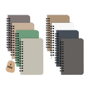 8 Pack Spiral Notebook Small Pocket Notebook 3x5 Spiral Notepads with Lined P... - Picture 1 of 6