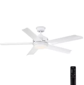 Home Decorators 9-Speeds Ceiling Fan DC-Motor Remote w/ Light Kit Integrated LED - Picture 1 of 9