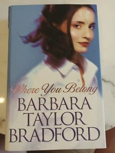 Where You Belong by Barbara Taylor Bradford (Hardback, 2000) - Picture 1 of 7