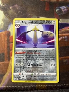 Pokemon AEGISLASH 107/163 Styles de Combat - RARE Rev Holo - Comme neuf - Photo 1/2