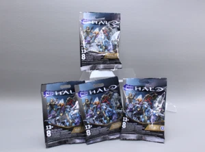 Mega Construx Halo Universe 4x BLUE ELITE 164463TC Series 3 Blind Bag New - Picture 1 of 8