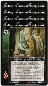Eluding the Arms of Morpheus x4 Lords of the Night V:TES VTES Vampire CCG - Picture 1 of 1