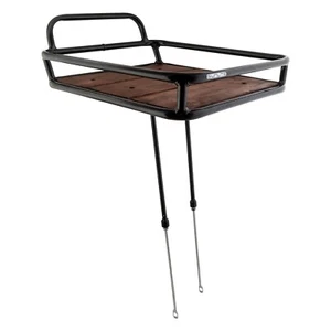 Sunlite Happy Hauler Rack, Black/Wood - Picture 1 of 1