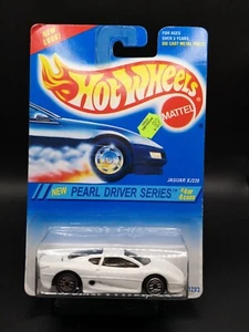 Hot Wheels Jaguar XJ220 white pearl driver series . sealed on long card. - Picture 1 of 1