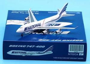 JC Wings 1:400 National Airlines B747-400 (BCF) avión a reacción modelo N702CA - Imagen 1 de 13