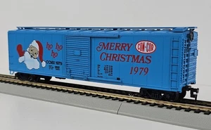Rare HO Con-Cor Merry Christmas 1979 VTG 50' Holiday Boxcar 1979 Athearn - Picture 1 of 12