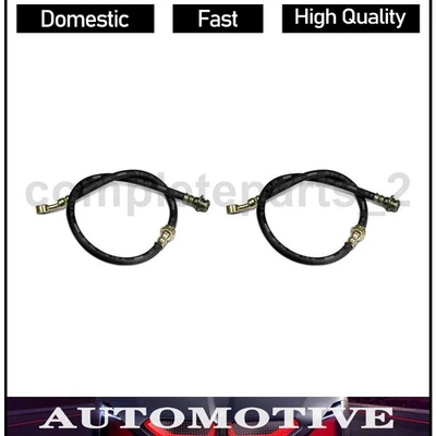 2 mangueras hidráulicas de freno de línea de freno delantero para camioneta Chevrolet Corvair 2,4 L 2,7 L Foto 1 de 3