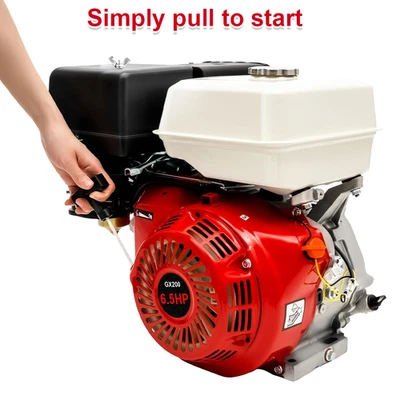 4-Stroke 7.5HP 196CC Petrol Gas Gasoline Engine Replacement Honda GX160 GX200 UK - Image 1 of 4