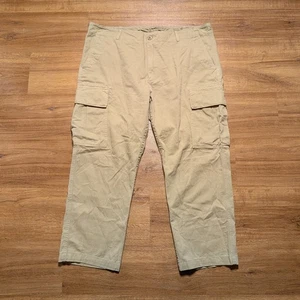 J Crew Cargohose Herren 40x34(43x27) khaki verstellbarer Bund schwer - Bild 1 von 13