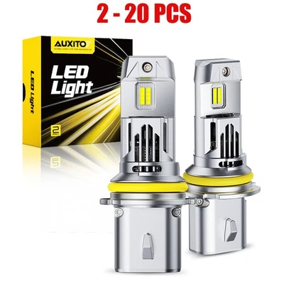 2-20PCS HB5/9007 AUXITO NEW Headlight LED Light Bulbs 16 Chips White 6500K Lamp - Image 1 of 4