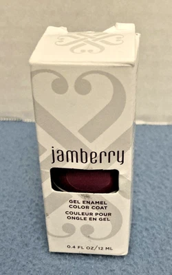 Nuevo en caja Jamberry TruShine Gel Esmalte Color Abrigo - Negro Cereza Foto 1 de 4