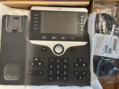 Cisco CP8861K9 IP Deskphone - MPP VOIP Phone - Image 1 of 4