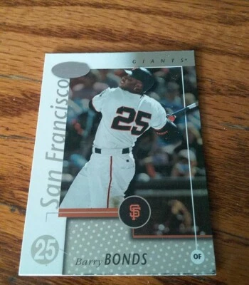 2002 Leaf Certified Barry Bonds San Francisco Giants Card #146 - Image 1 of 2