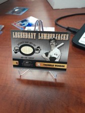 Thurman Munson 2003 Donruss Classics Legendary Lumberjacks Game Used Bat 312/400