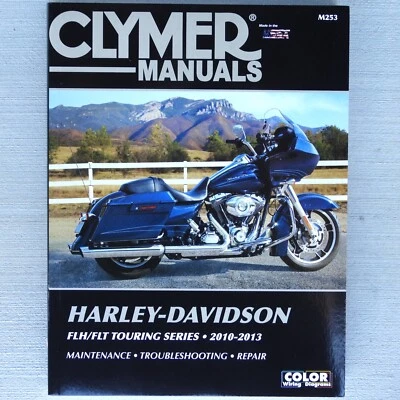 Harley-Davidson Road King Electra Street Glide Clymer 2010-2013 manual de reparación Foto 1 de 3