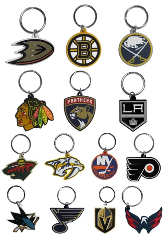 New NHL hockey officially licensed pick your team flex key chain Cover