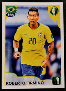 2019 PANINI Brazil Copa America STICKER #114 ROBERTO FIRMINO Action