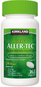 Kirkland Signature, Non Drowsy JhKeP Allertec 365 Stück pbFLO - Bild 1 von 2