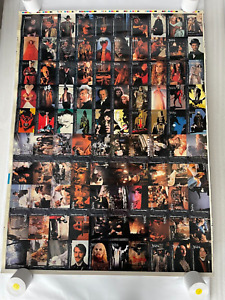 Bram Stoker's Dracula Movie Trading Cards UNCUT 100 CARD SHEET Poster Size 1992