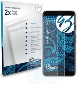 Bruni 2x Écran protecteur pour Google Pixel 3 Protecteur d'écran - Photo 1 sur 4