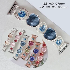 Correa floral colorida con flores para brazalete de joyería 49 mm 40 41 44 mm - Imagen 1 de 58
