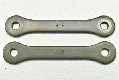 2006 Suzuki Boulevard C50 Rear Shock Dog Bone Mount Brackets Pair OEM 06-09 - Image 1 of 4