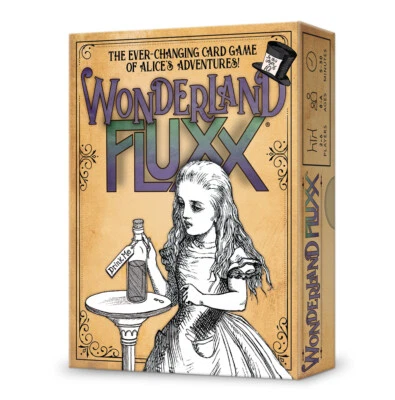Wonderland Fluxx Card Game Looney Labs LOO-115 Alice In Looking Glass Jabberwock - Image 1 of 3