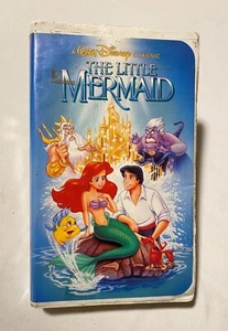 The Little Mermaid Walt Disney Classic VHS Tape 1991 Black Diamond Clamshell - Picture 1 of 12