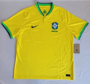Herren Größe XL Gelb Nike Brasilien Stadion 2022/2023 Heim Fußball Trikot DN0680-742 - Bild 1 von 4