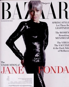 Harper's Bazaar March 2021 | Jane Fonda Cover | Fashion & Style Issue - Imagen 1 de 1