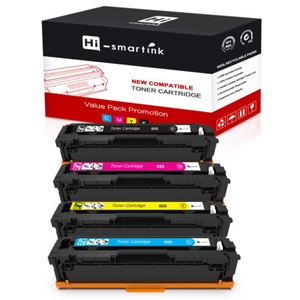 4PK CRG-055 Toner Cartridge For Canon 055 imageCLASS MF745Cdw MF746Cdw With Chip - Picture 1 of 6